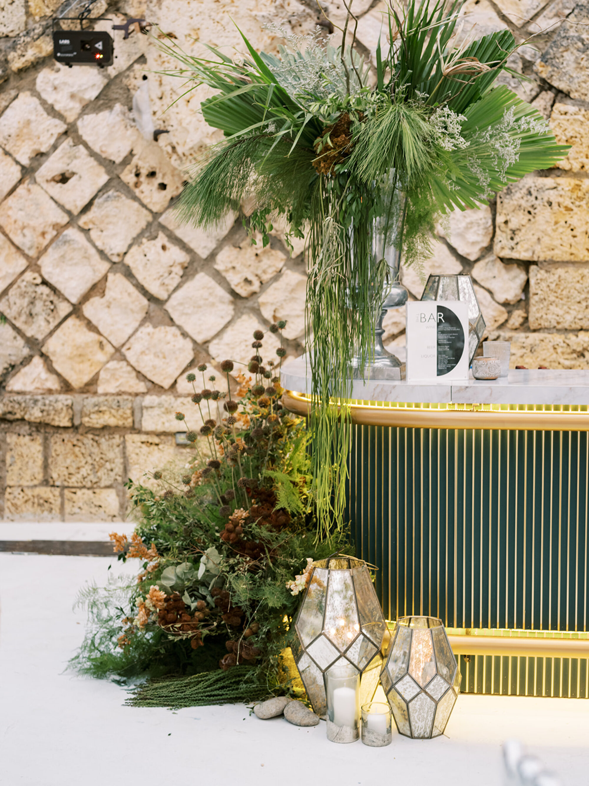 Darien & Sean — fabrication detail, Casa de Campo, DR