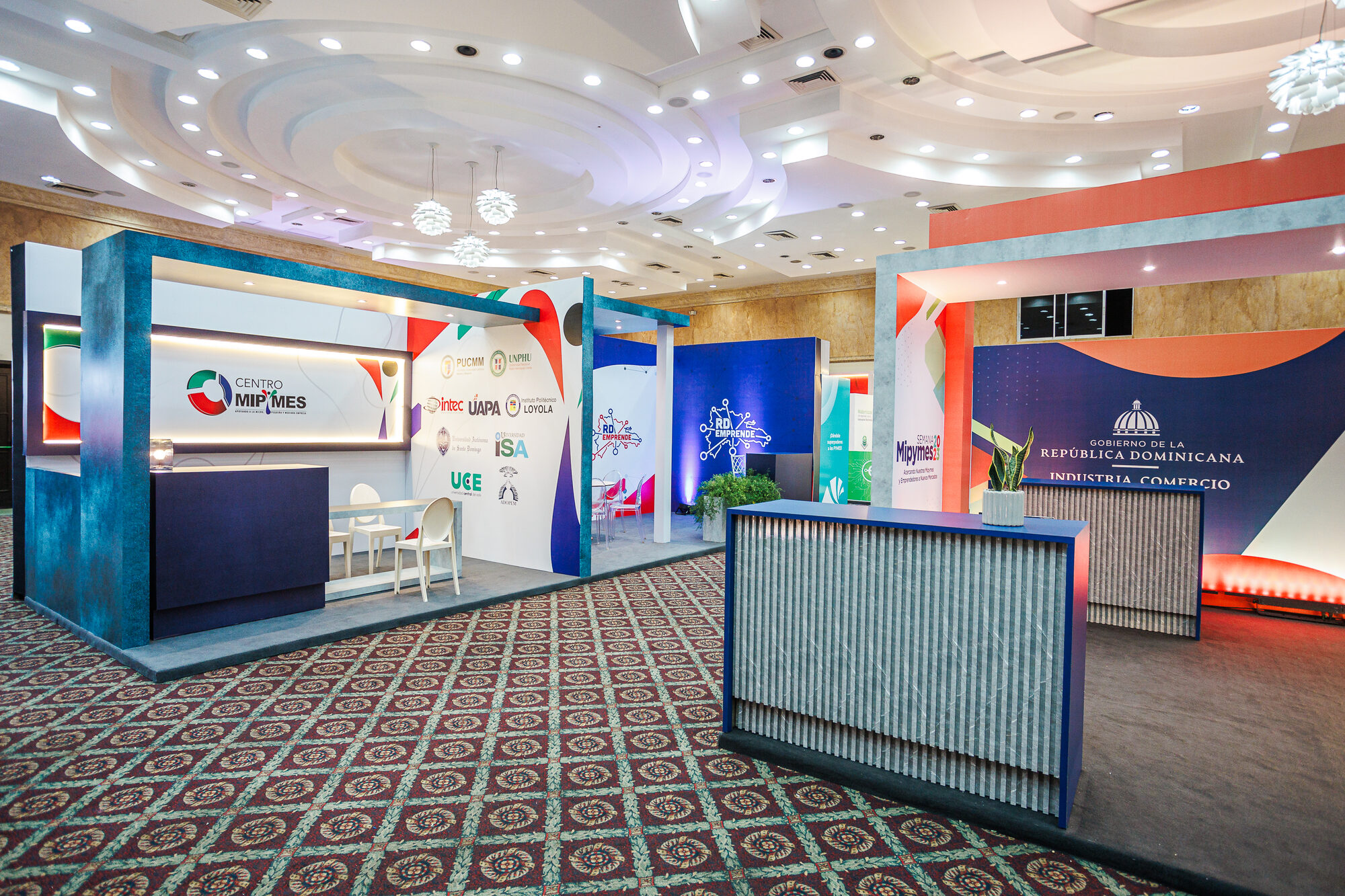 MICM · Semana Mipymes — built environment by Eccentrico Studio, Santo Domingo, DR