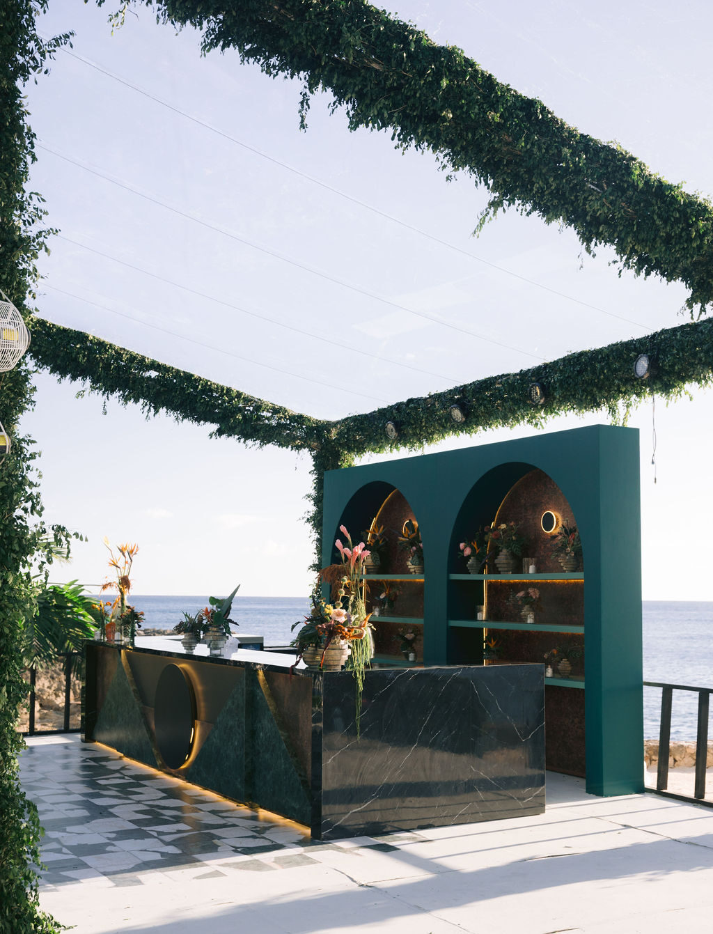 Style Me Pretty · Feature Wedding — fabrication detail, Private villa, DR