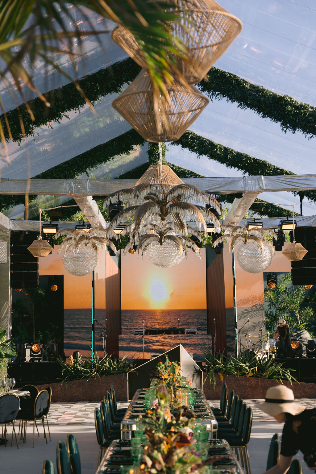 Style Me Pretty · Feature Wedding — fabrication detail, Private villa, DR