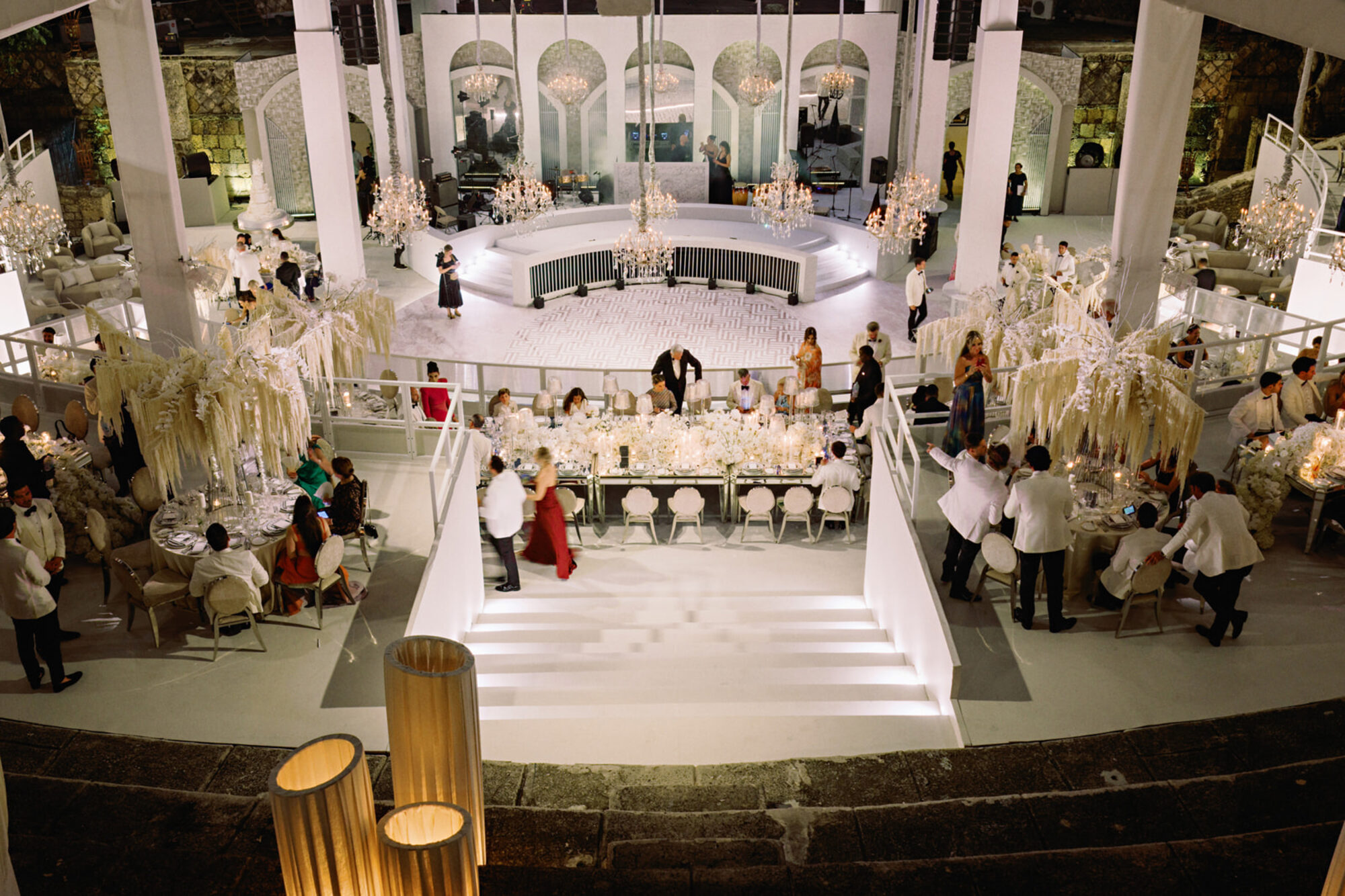 Vogue Wedding · Reception — built environment by Eccentrico Studio, Altos de Chavón, DR